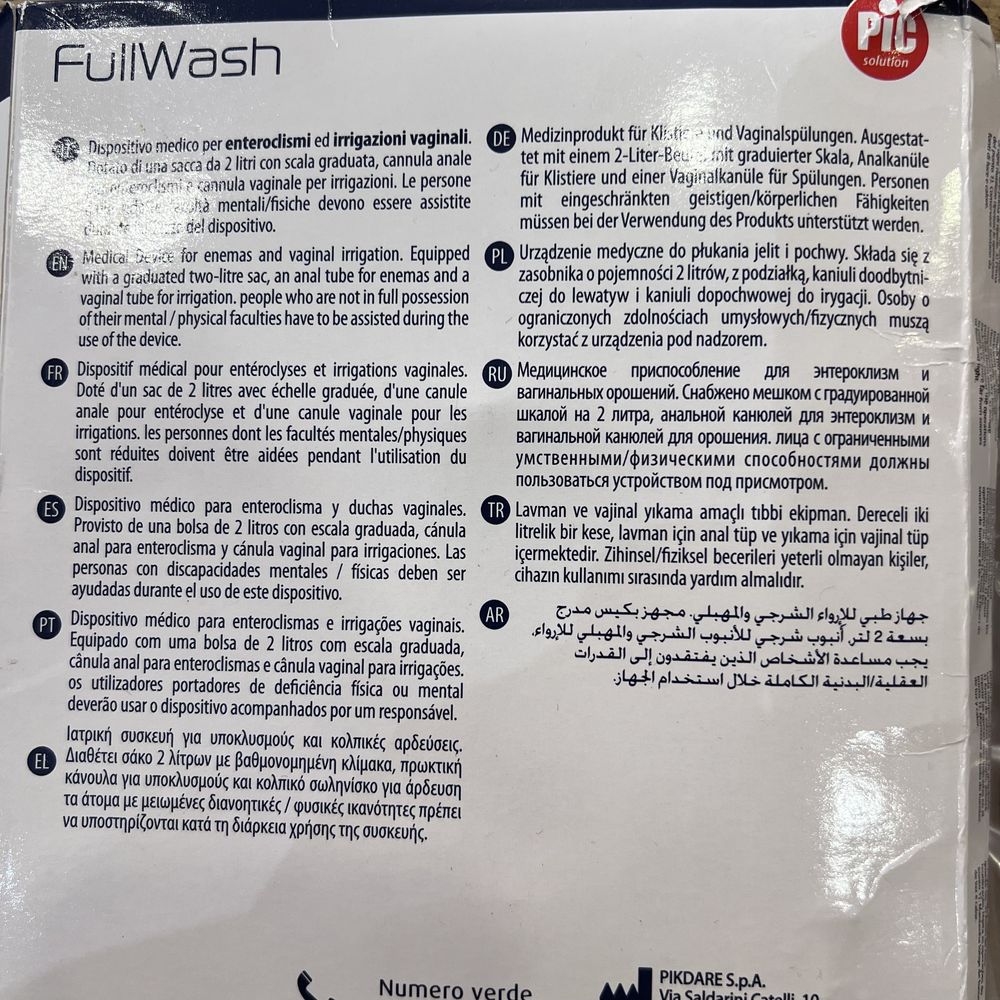 Pic FullWash Enteroclisma - NOVO