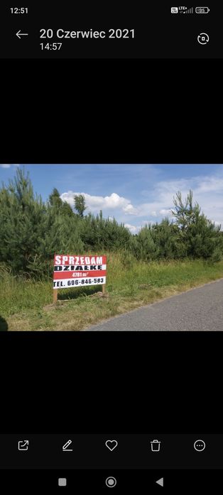 Działka Gózd Stary