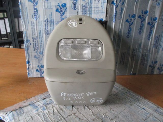 Luz De Teto Plafonier 215682 215664 PEUGEOT 807 2006