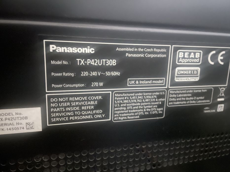 Tv plasma 42polegadas