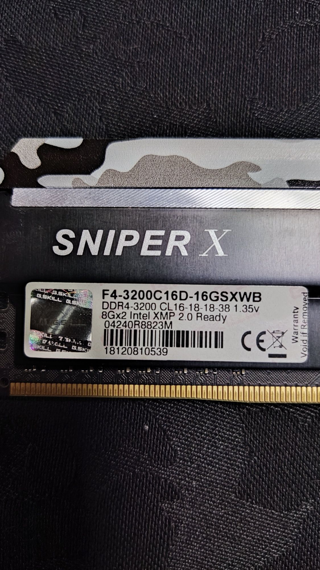Memoria DDR 4 G.SKILL 16 GB