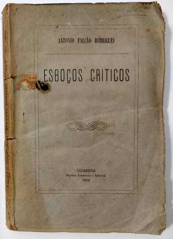 Livro Raro – Esboços Críticos – Autografado [1876]