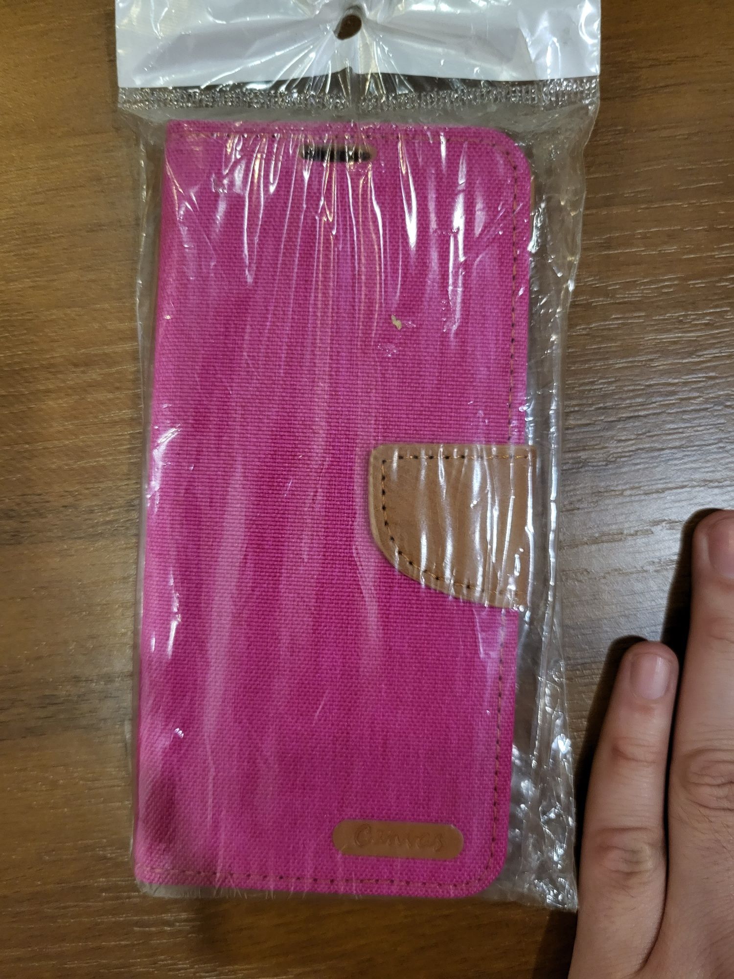 Nowy futerał etui zamykane do Samsung A9 2018 - różowy