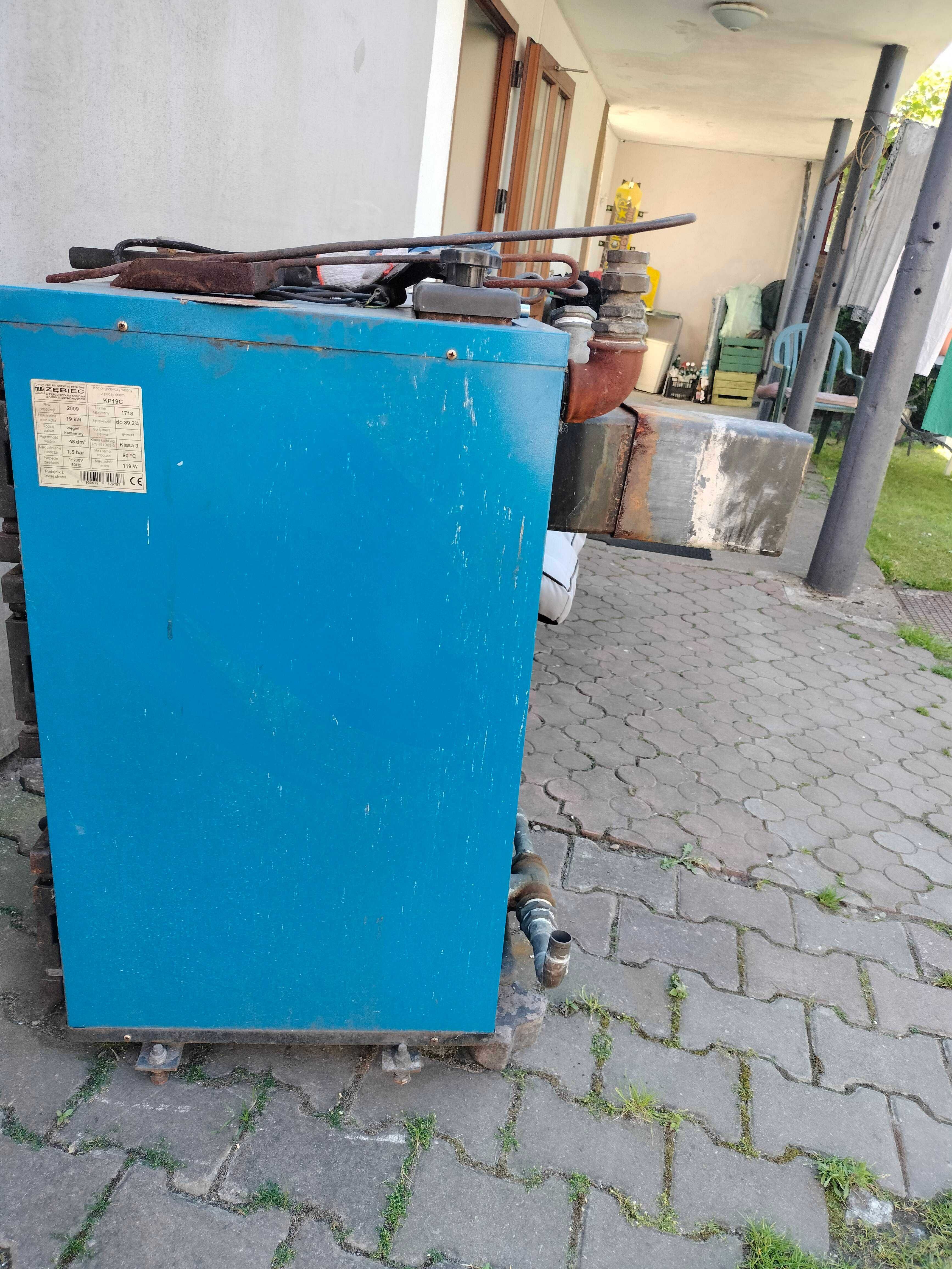 Piec węglowy  - Kocioł grzewczy wodny KP19C firmy"Zębiec"