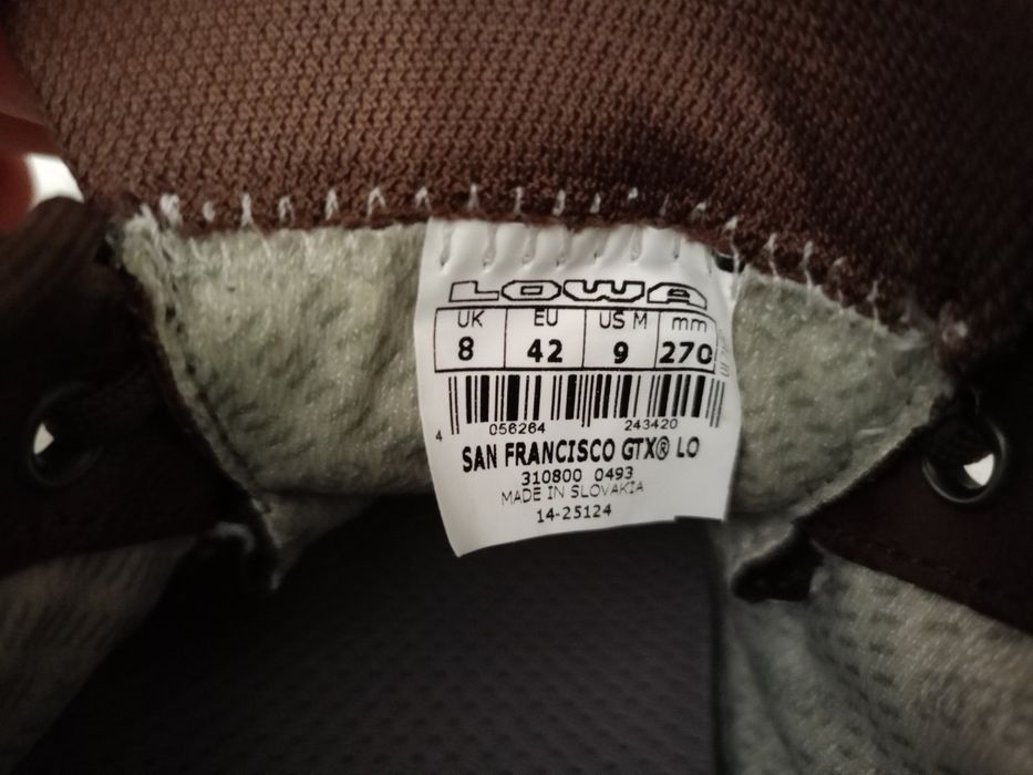 Кроссовки Lowa San Francisco GTX( Оригинал ), 42