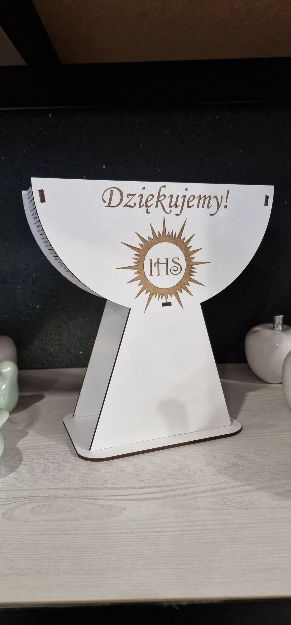 Box kielich komunijny na słodycze