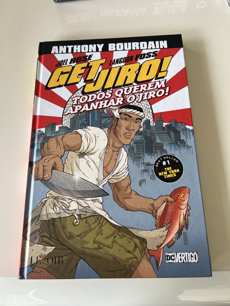 Livros BD Anthony Bourdain