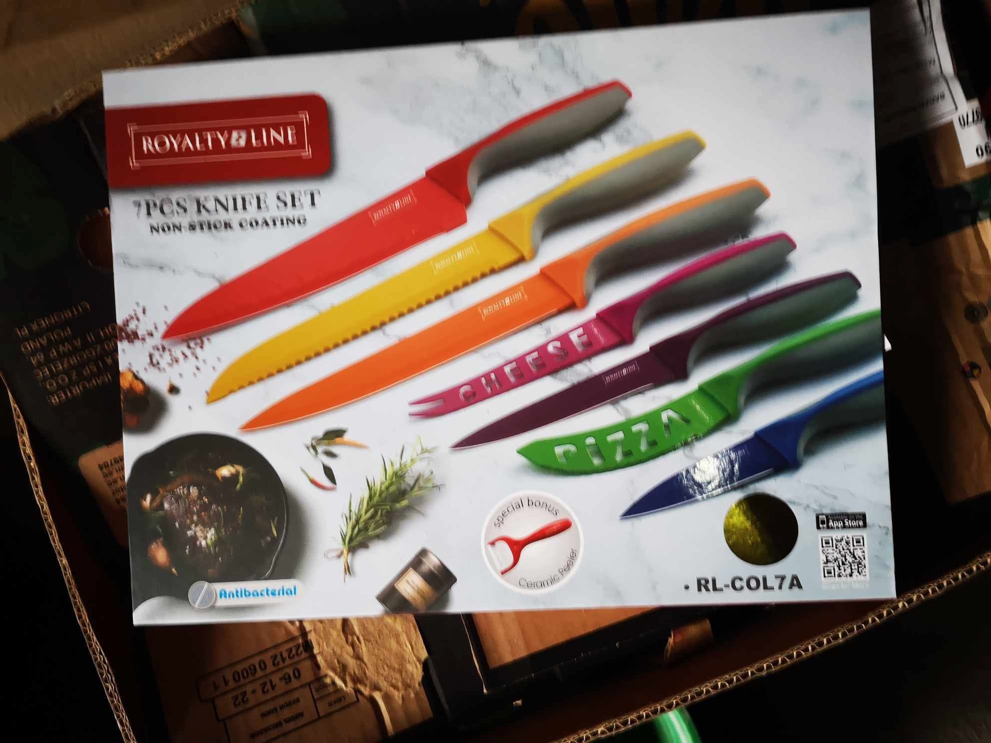 Zestaw 7 Noży i obieraczki Roualty&Line PCS Knife Set