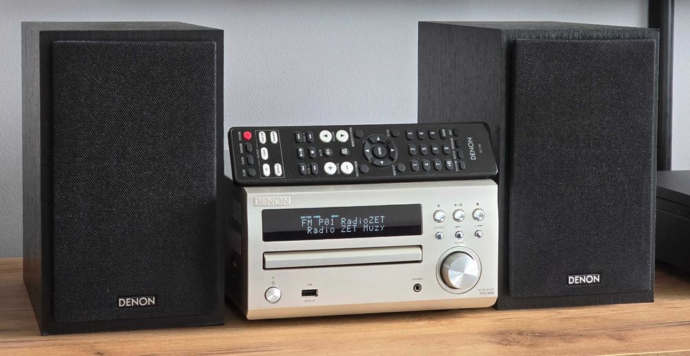 Denon RCD-M39 Amplituner CD USB z Kolumnami SC-M39 Wieża