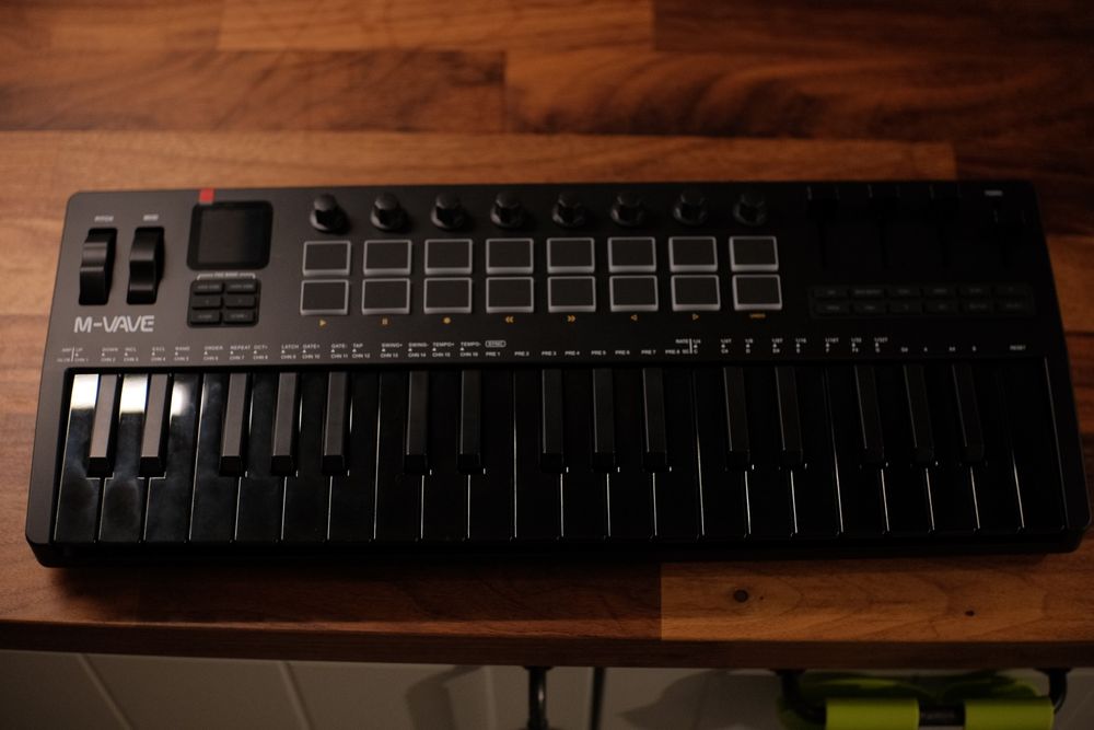 M-Vave SMK 37 PRO klawiatura kontroler midi usb, syntezator dx7