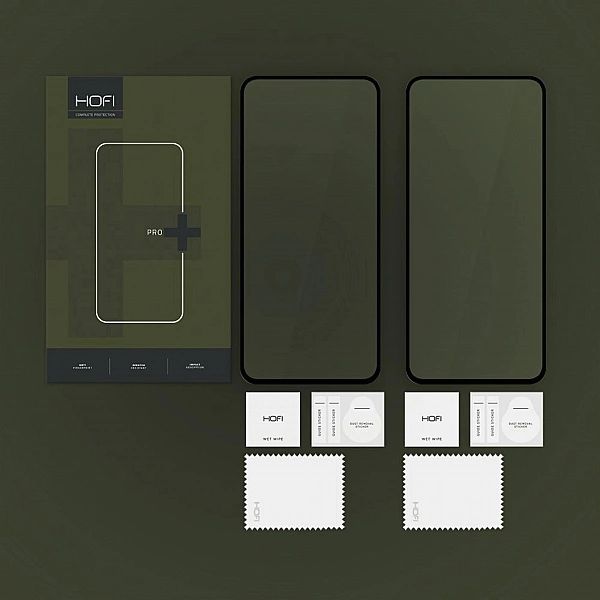 Szkło Hartowane Hofi Glass Pro+ 2-Pack Motorola Moto G35/5G Black