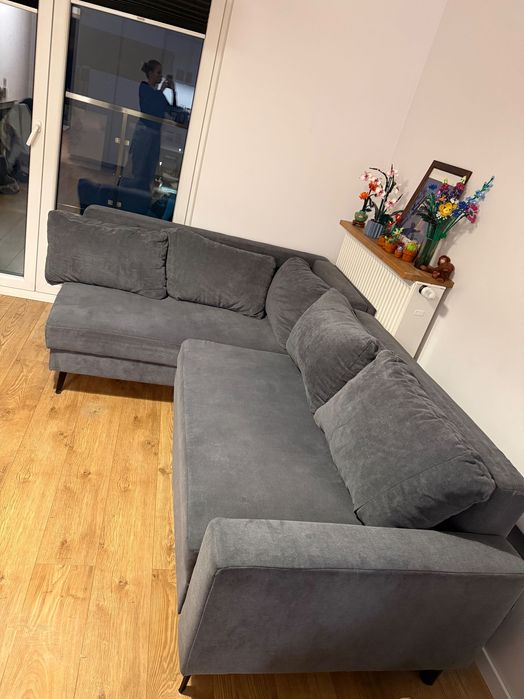 Narożnik z funkcją spania, dwustronny