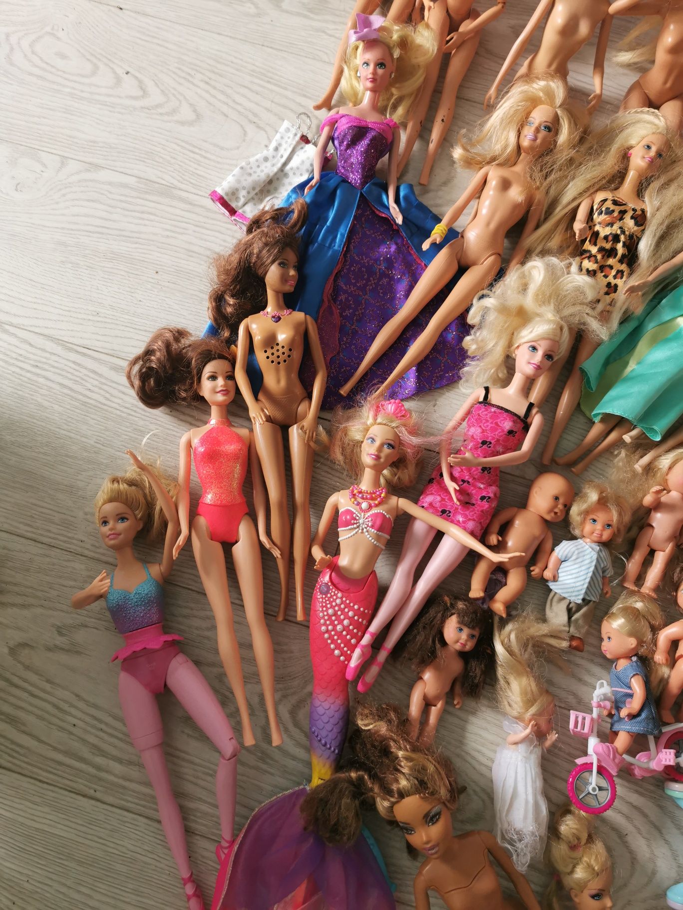 Giga zestaw barbie ponad 20 szt pełno dodatków plus wielki samolot