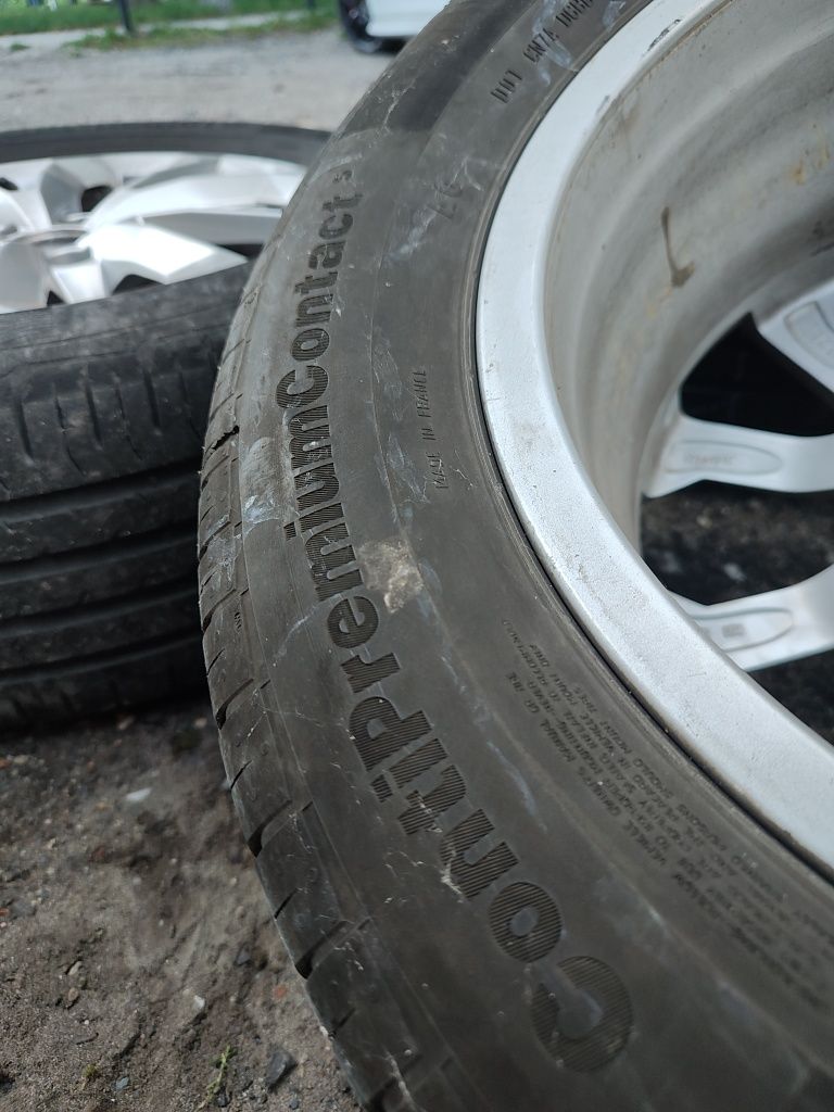 Koła 17"Audi Q3 SQ2 A3 opony felgi 235/55/17 letnie alufelgi ET43 7x17