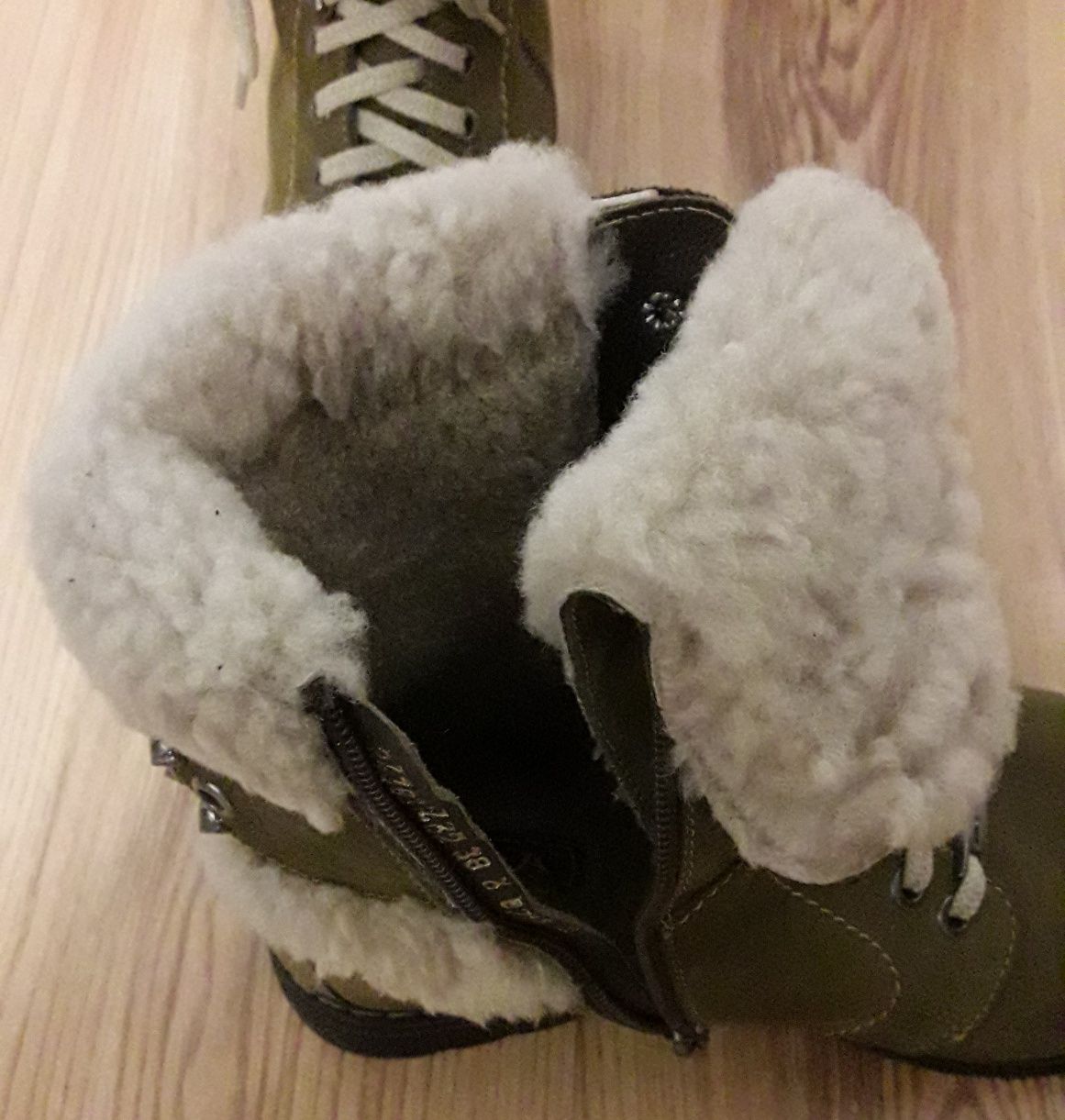 Зимові ботинки  нубук