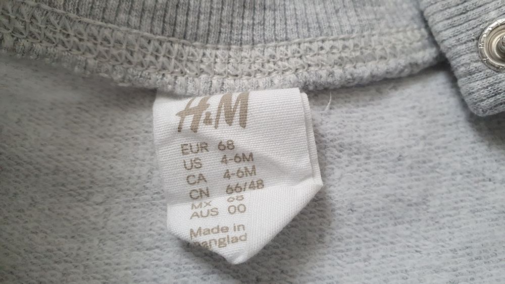 Bluza h&m - rozm. 68