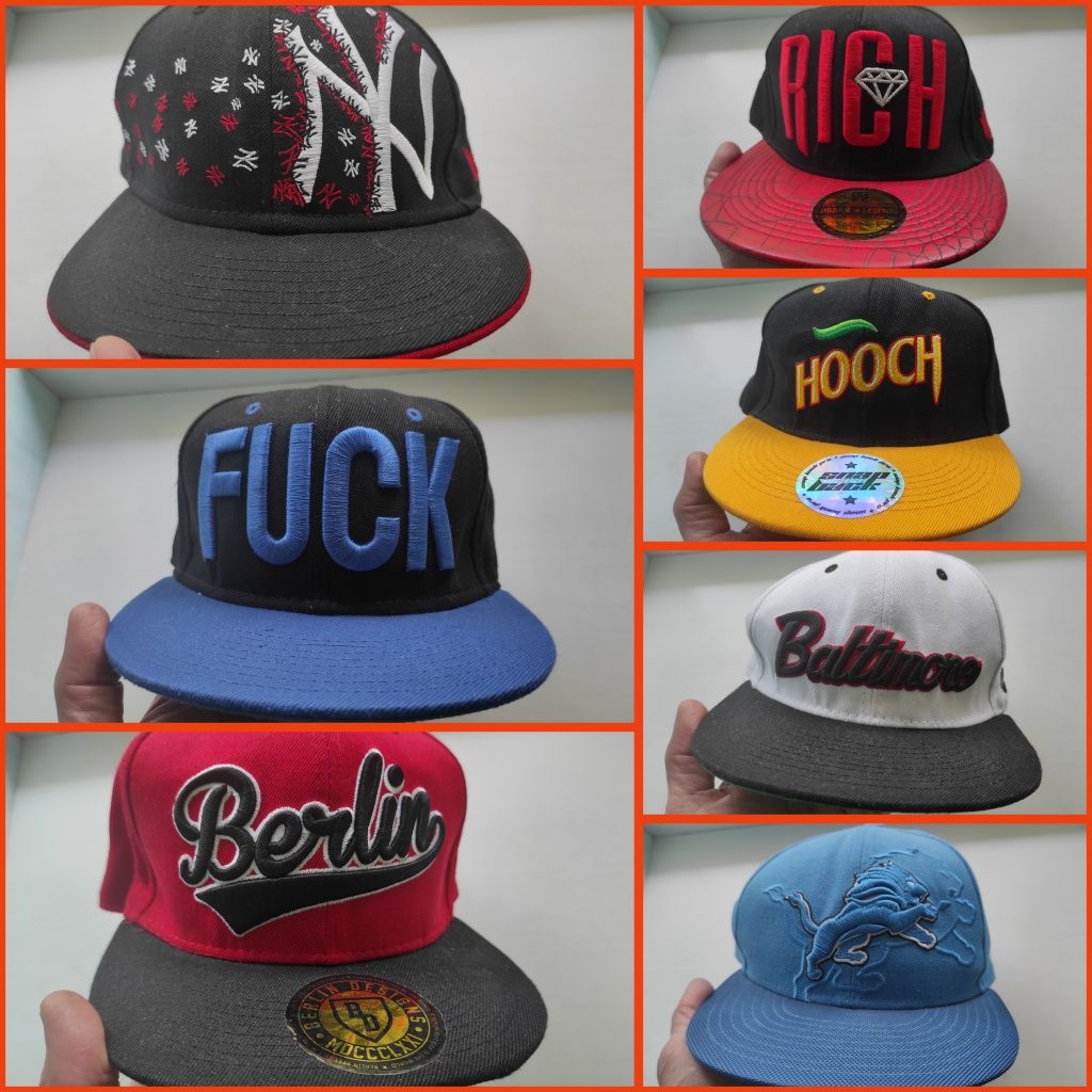 Бейсболка кепка Snapback NY Yankees, Detroit Lions, Berlin, Baltimore