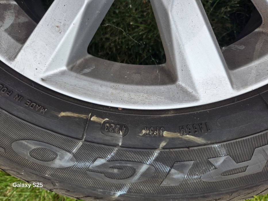 Felgi aluminiowe vw passat skoda supwrb 3  z oponami zimowymi