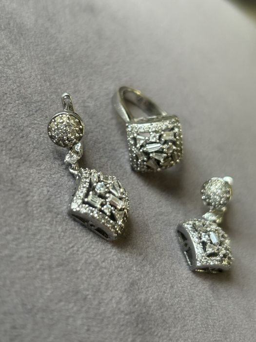 Серебряный набор