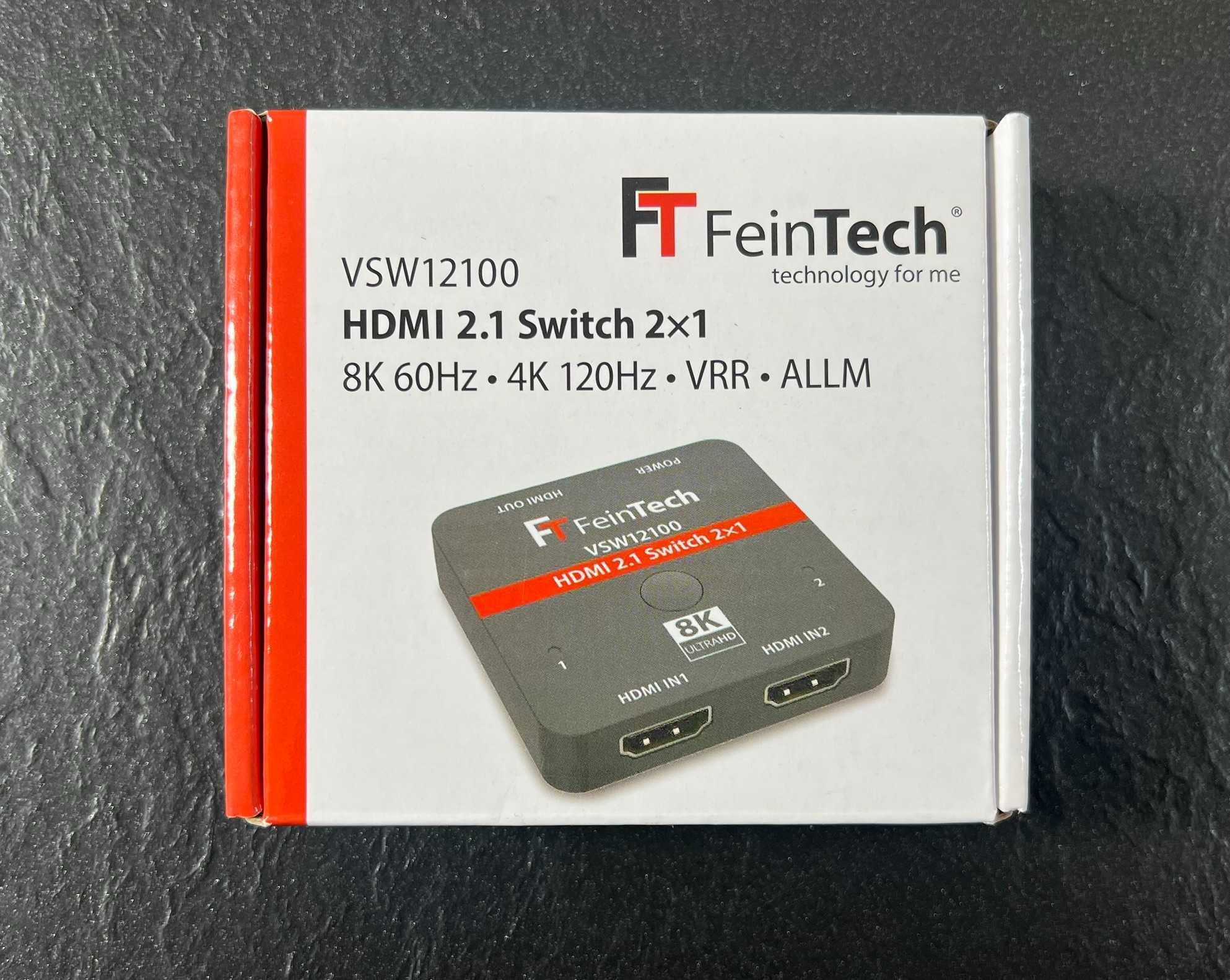FeinTech VSW12100 HDMI 2.1 Switch 2 w 1