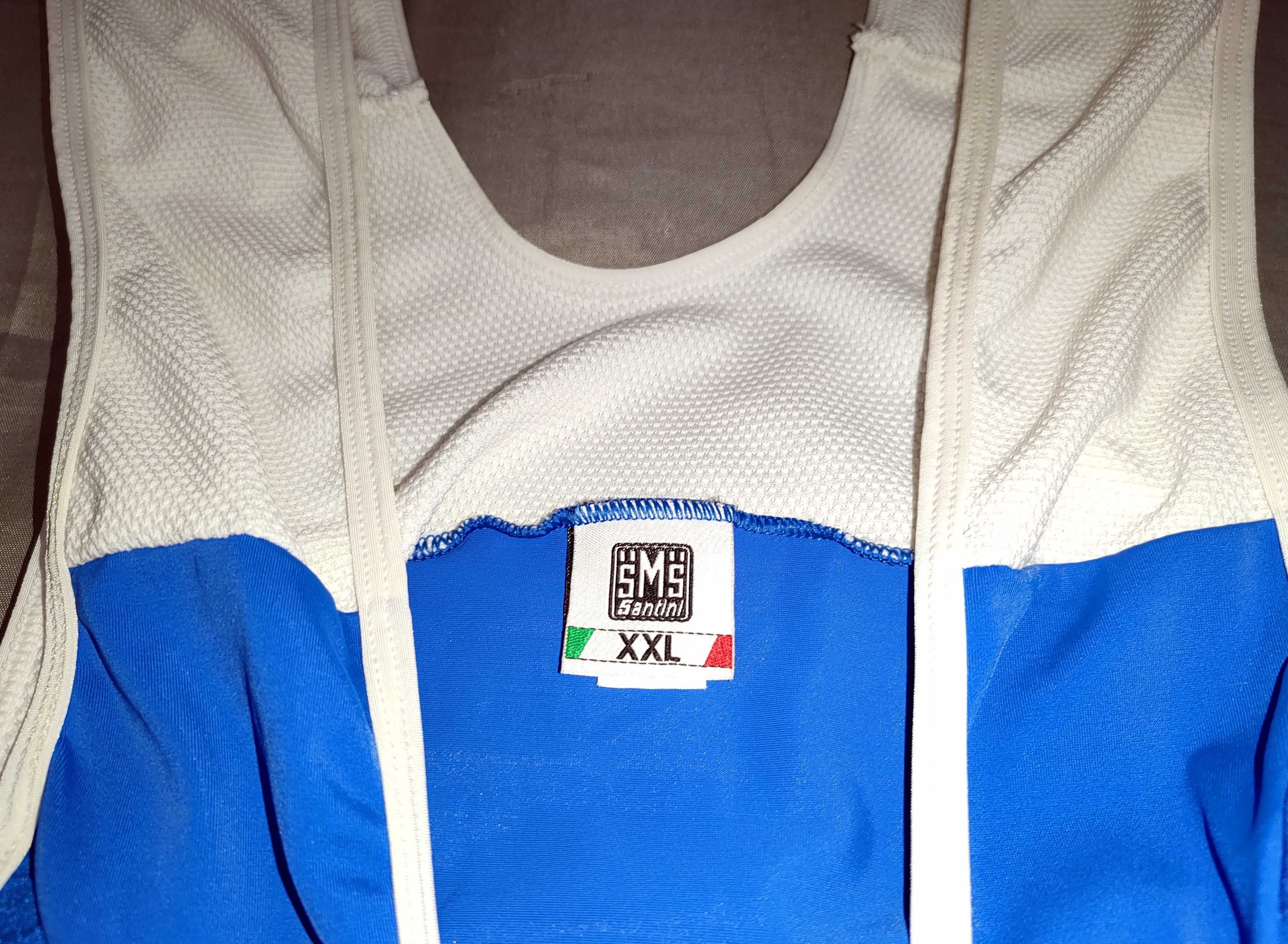 SMS SANTINI Lampre NCC strój kolarski  legendarnej grupy XXL CoolMax