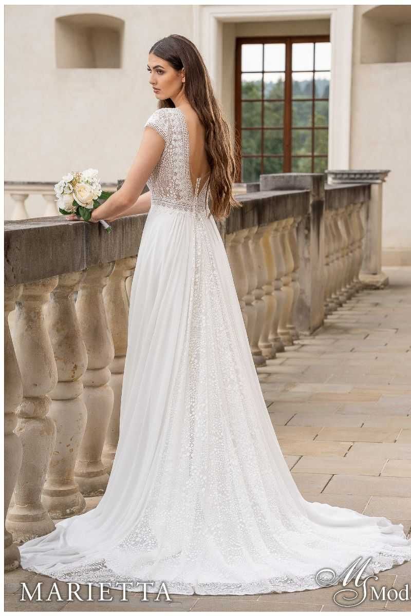 Suknia ślubna MS Moda Marietta // boho