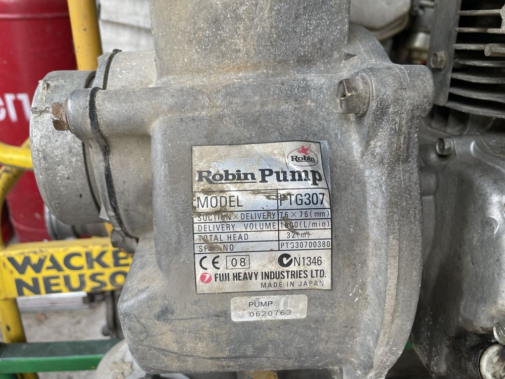 Мотопомпа Robin-Subaru PTG307 насос помпа бензо для води