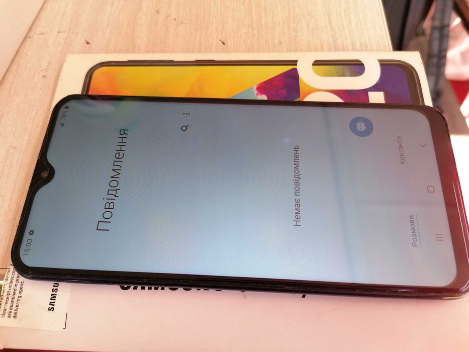 Мобільний телефон Samsung Galaxy M20 4/64GB Ocean Blue SM-M205FZBWSEK