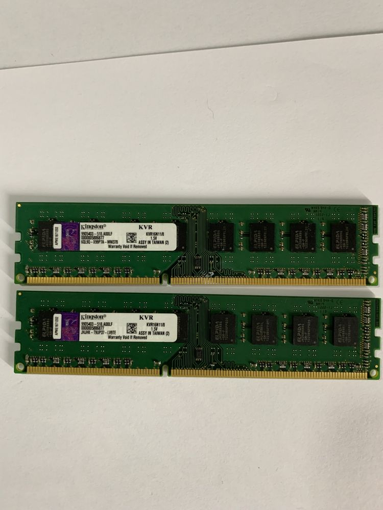 Оперативна пам'ять Kingston DDR3-1600 8192