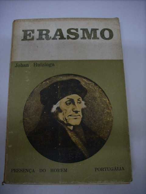 Livro Erasmos, de Johan Huizinga - 1ª. Edição 1970