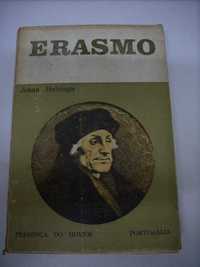 Livro Erasmos, de Johan Huizinga - 1ª. Edição 1970