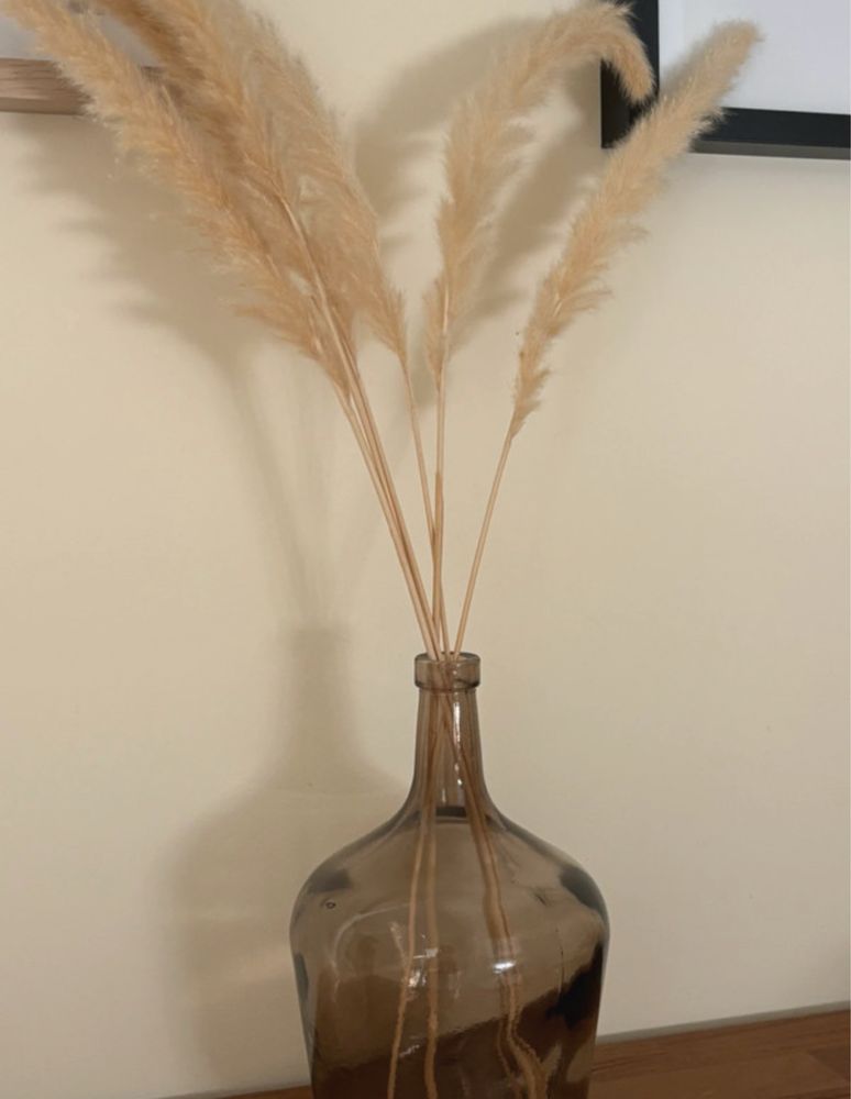 Jarra com pampas