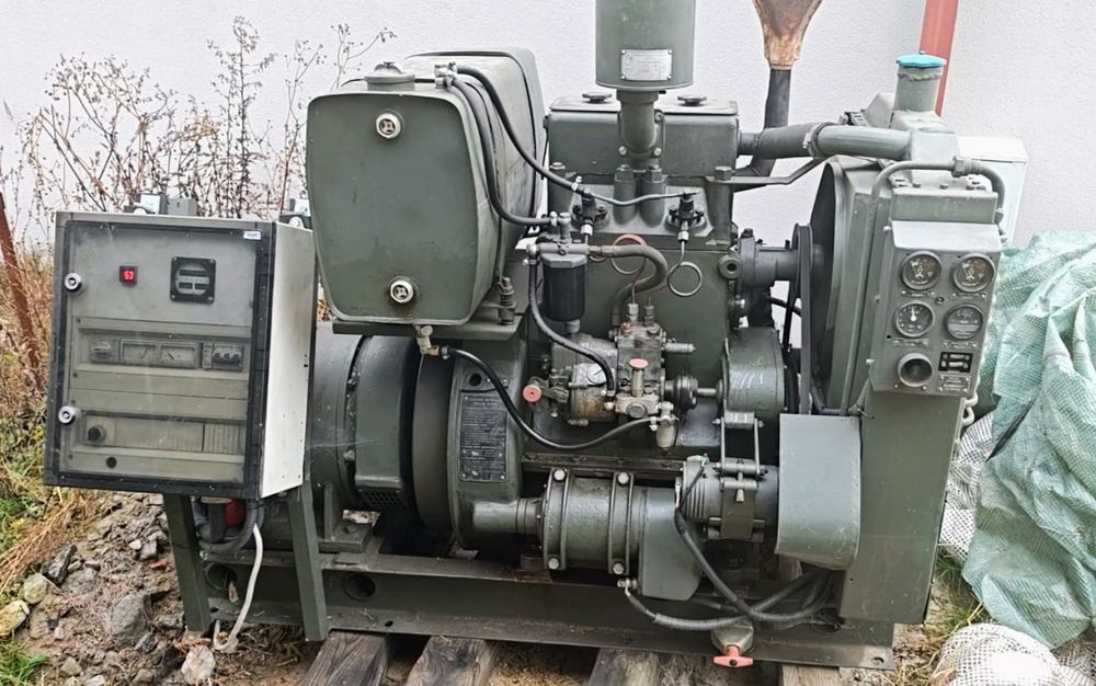 Agregat prądotwórczy 20kVA (16kW) 400/230V nowa instalacja. AVR.