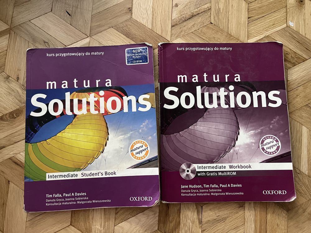 Matura solutions podręcznik i ćwiczenia intermediate