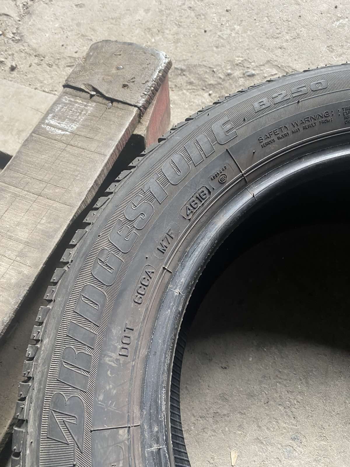 185.60.15 Bridgestone 4шт лето БУ склад шины резина из Европы 60 R15