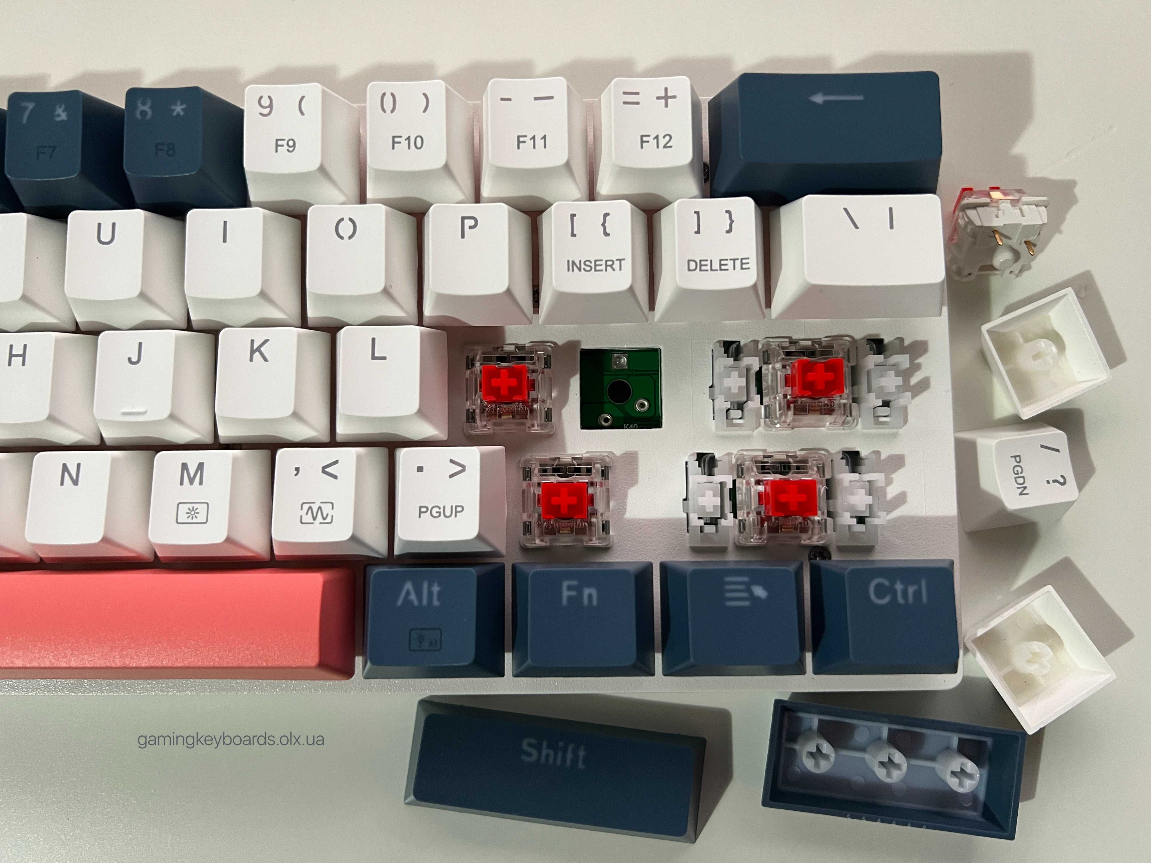 Нова Machenike K500-B61 Mini. Механічна ігрова клавіатура. Red Switch