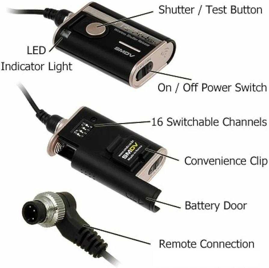 Пульт SMDV RFN-4 Wireless Shutter Release RC-902 синхронизатор