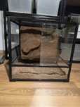 Terrarium 60x45x60 reptiland z ścianką