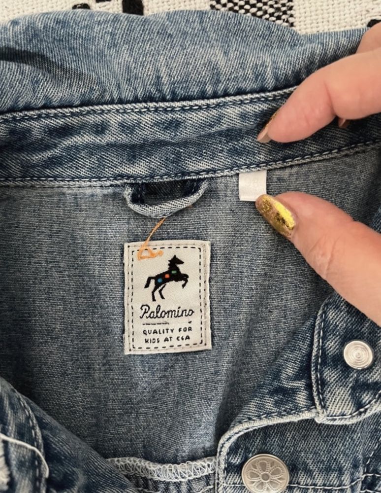 Kurtka jeans dla dziewczynki