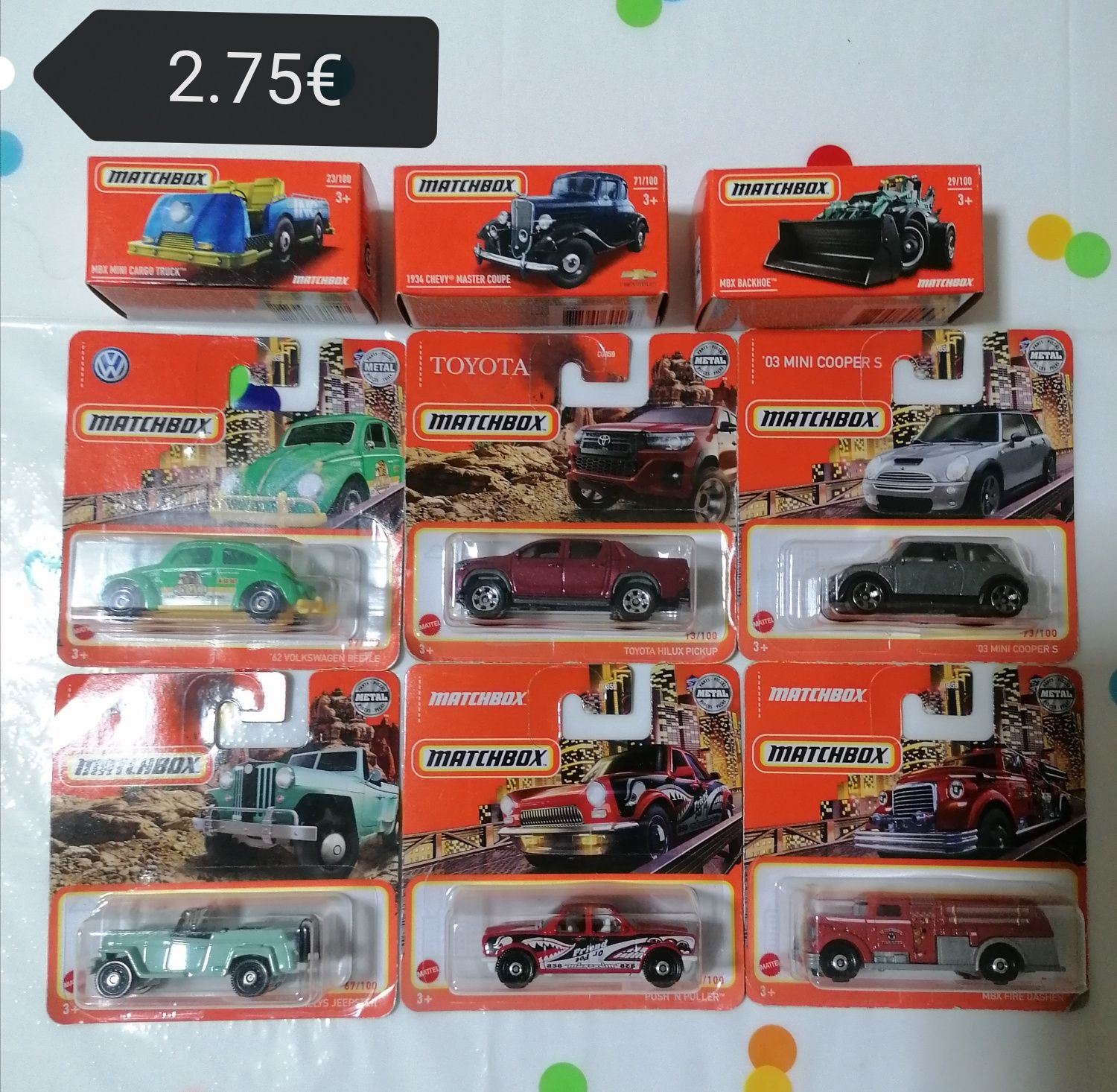 Hotwheels e matchbox