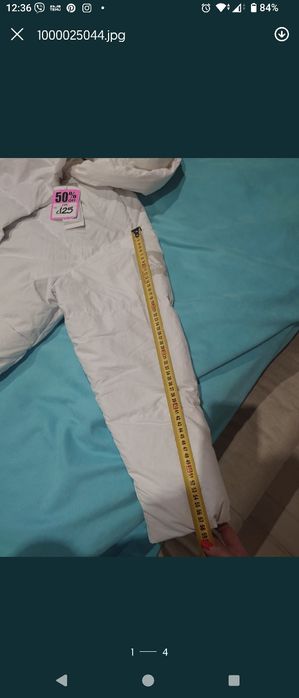 жіночий пуховик Adidas BIG BAFFLE L