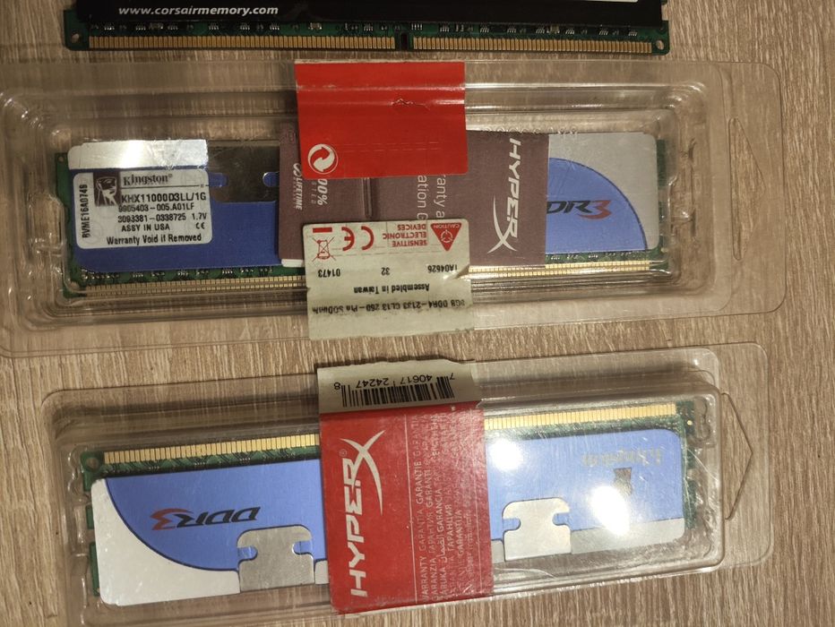16GB RAM zestaw! DDR2/DDR3 PC/Laptop. Kingston, Corsair, G.Skill, GeIL