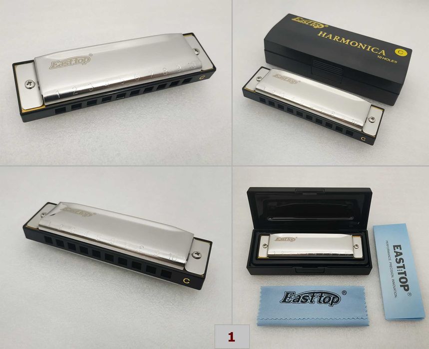Губна гармошка Easttop. Брендова губна гармоніка