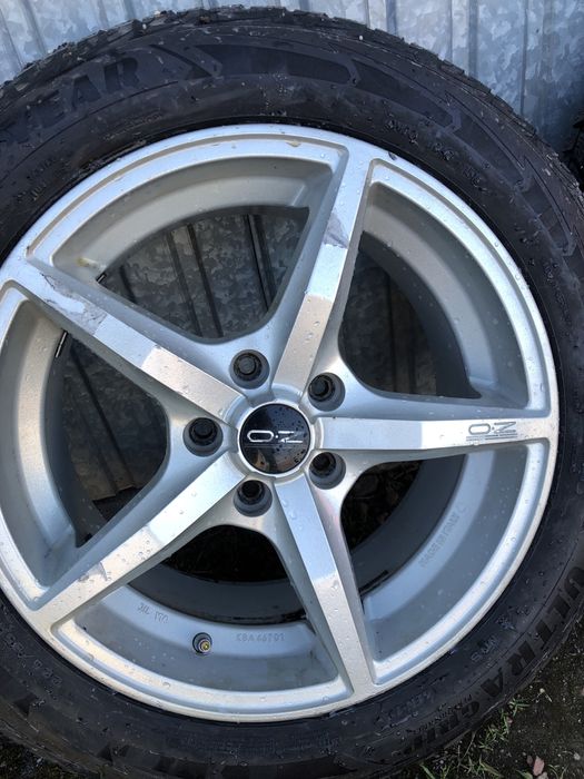 Alufelgi 5x112 R17 komplet z oponami zimowymi