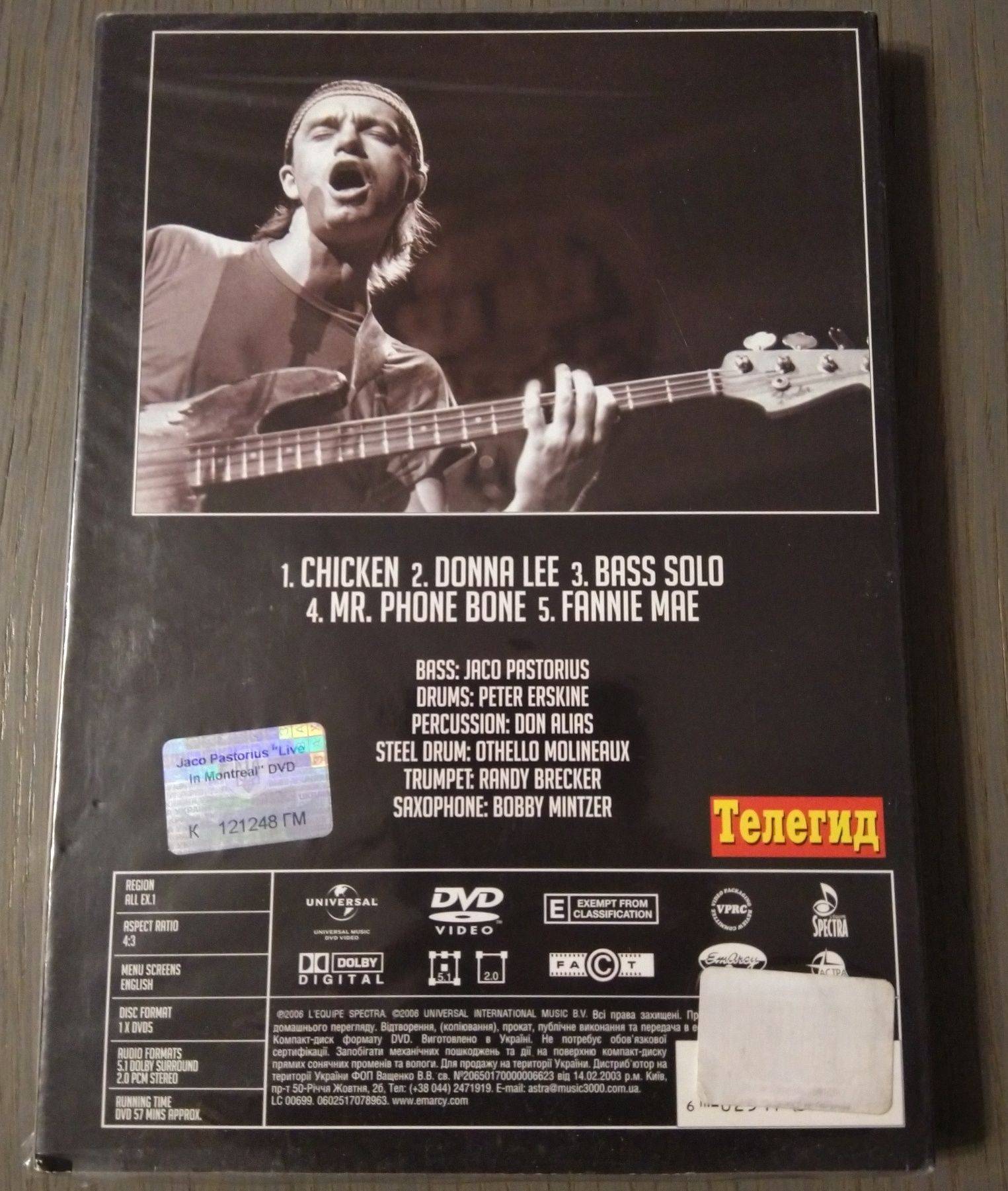 Jaco Pastorius - Live In Montreal DVD