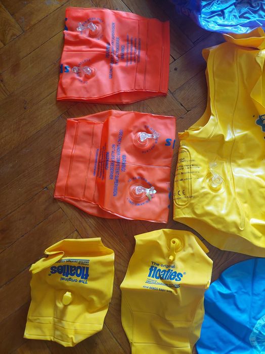 Надувной круг, нарукавники,