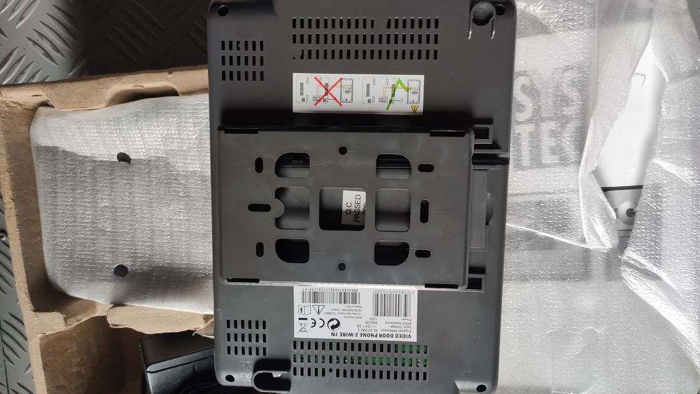 Video porteiro systec vp422c-bb