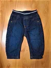 Spodnie chłopięce jeans rozm. 6-9 mies