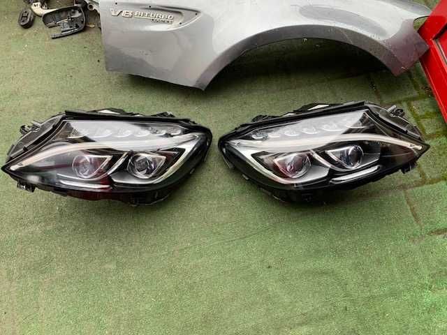 Lampa  Przód  MERCEDES W205 C-Klasa Ful Led