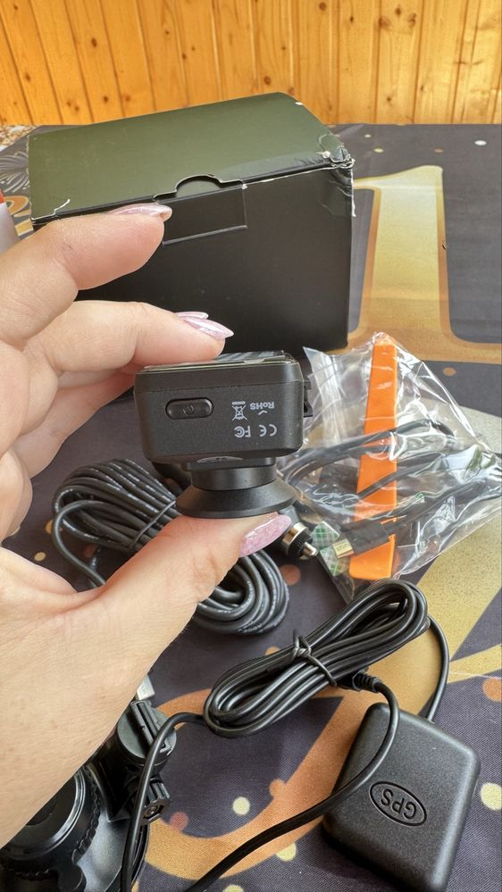 Відеореєстратор DYNACAM 4K B-T48 з GPS, Wi-Fi та нічним баченням